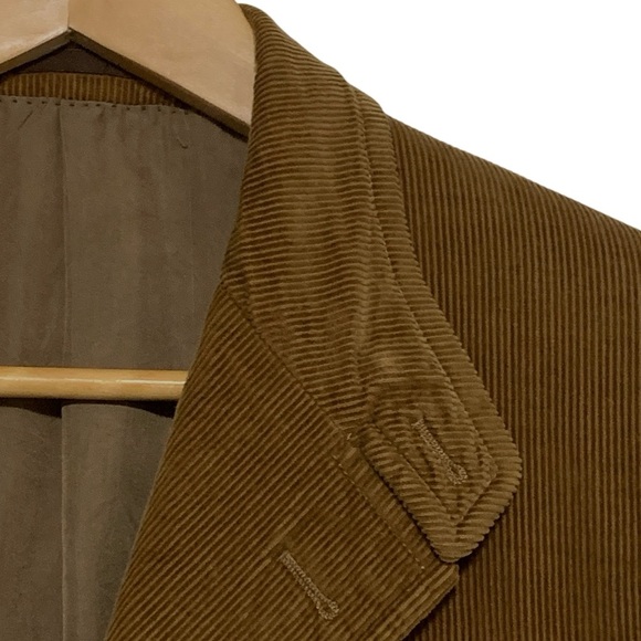 Vintage Dunhill Corduroy Blazer In Tobacco - Picture 5 of 16